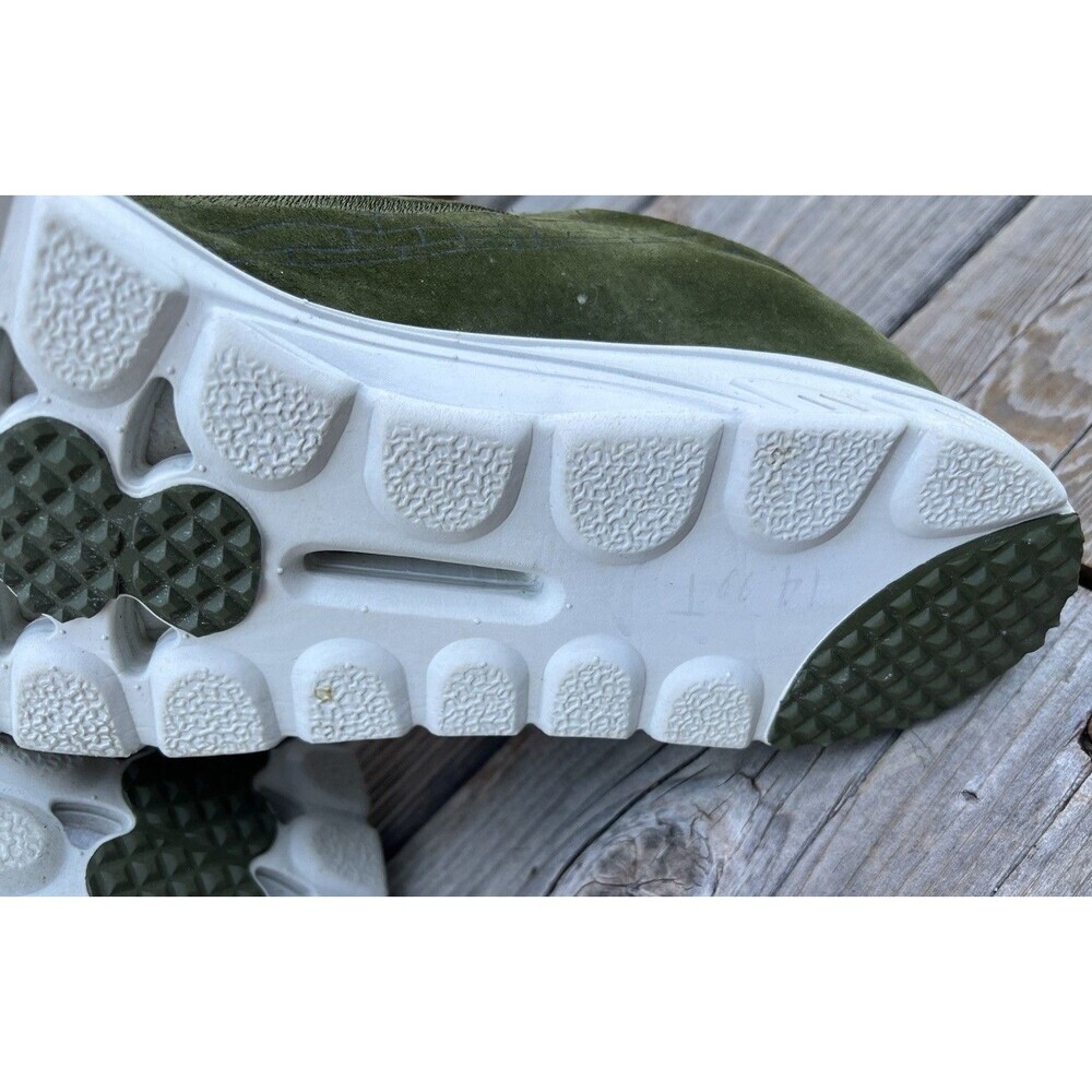 Nice! Nike Mayfly Leather Premium Men's 8 Sneakers - Legion Green - Picture 10 of 11